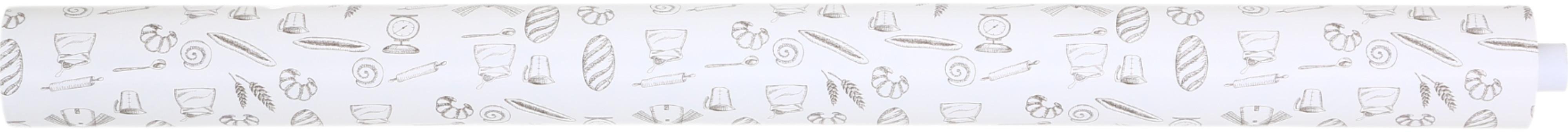 Клеенка на стол UP! (Underprice) на подкладке 1,37м  белый с принтом PW385-R1211-2-9 - фото 2