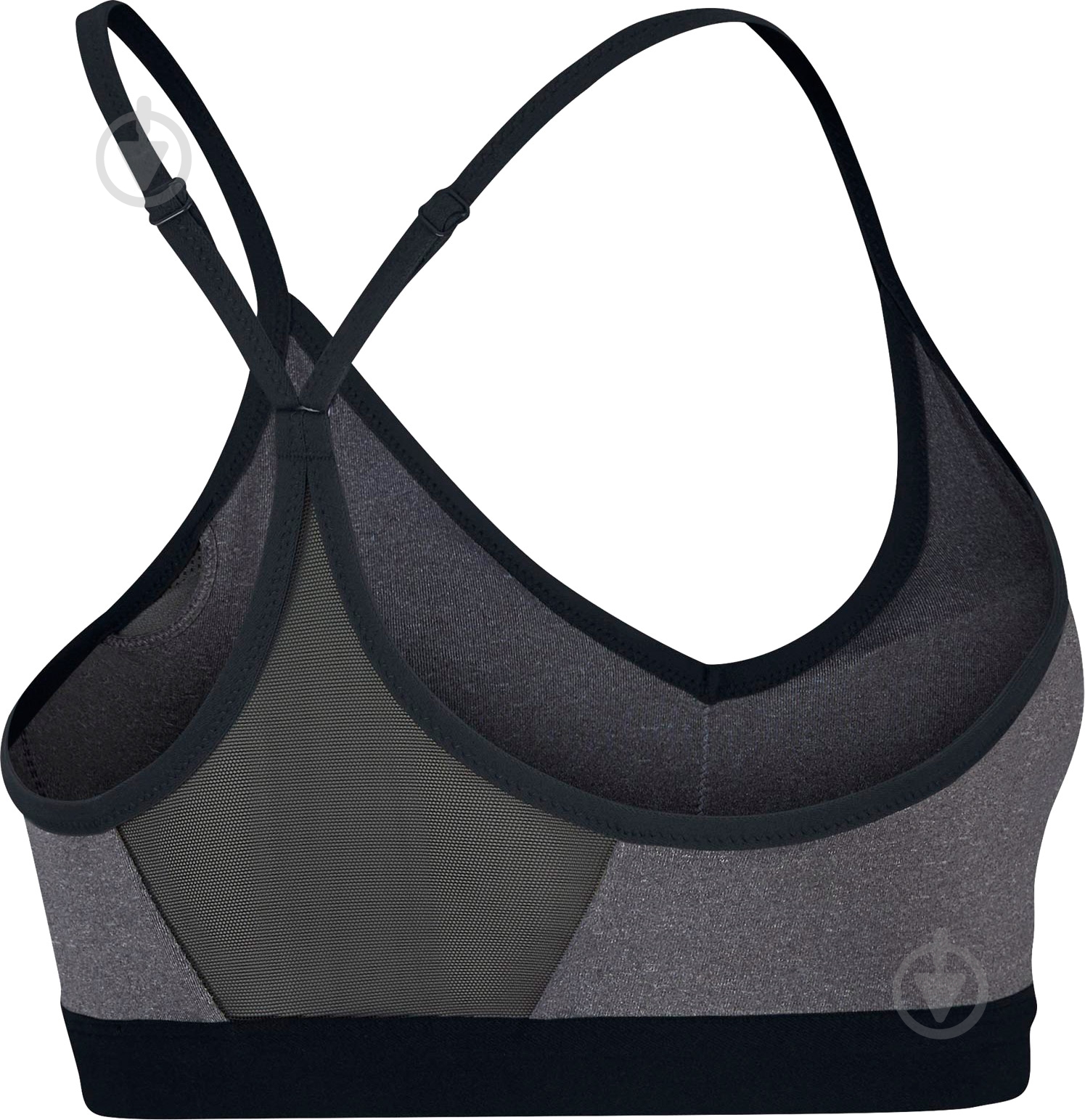 Бра Nike INDY BRA 878614-091 S серый - фото 2 Бра Nike INDY BRA 878614-091 S серый - фото 2