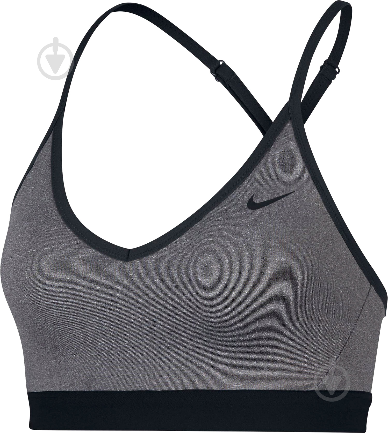 Бра Nike INDY BRA 878614-091 S серый - фото 1 Бра Nike INDY BRA 878614-091 S серый - фото 1