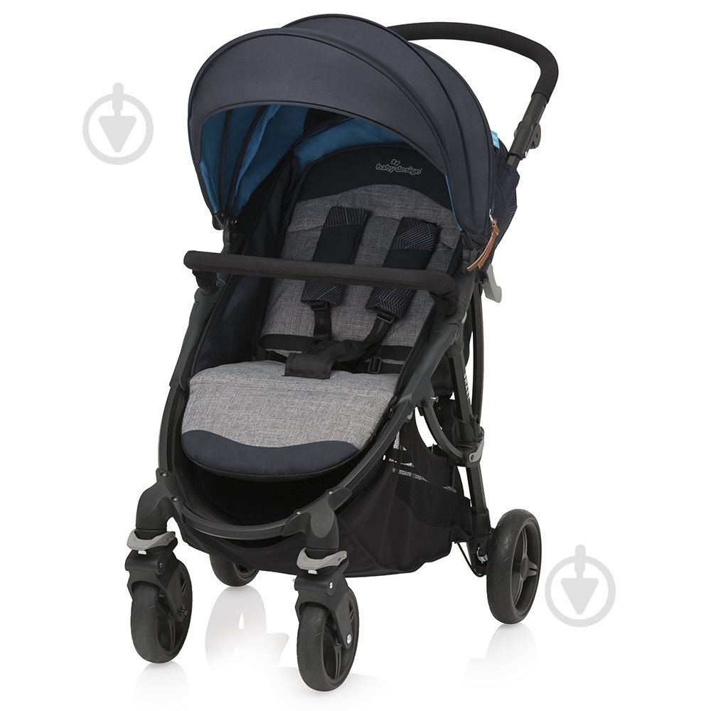 Коляска прогулочная Baby Design Smart 17 Graphite 292330 - фото 1 Коляска прогулочная Baby Design Smart 17 Graphite 292330 - фото 1