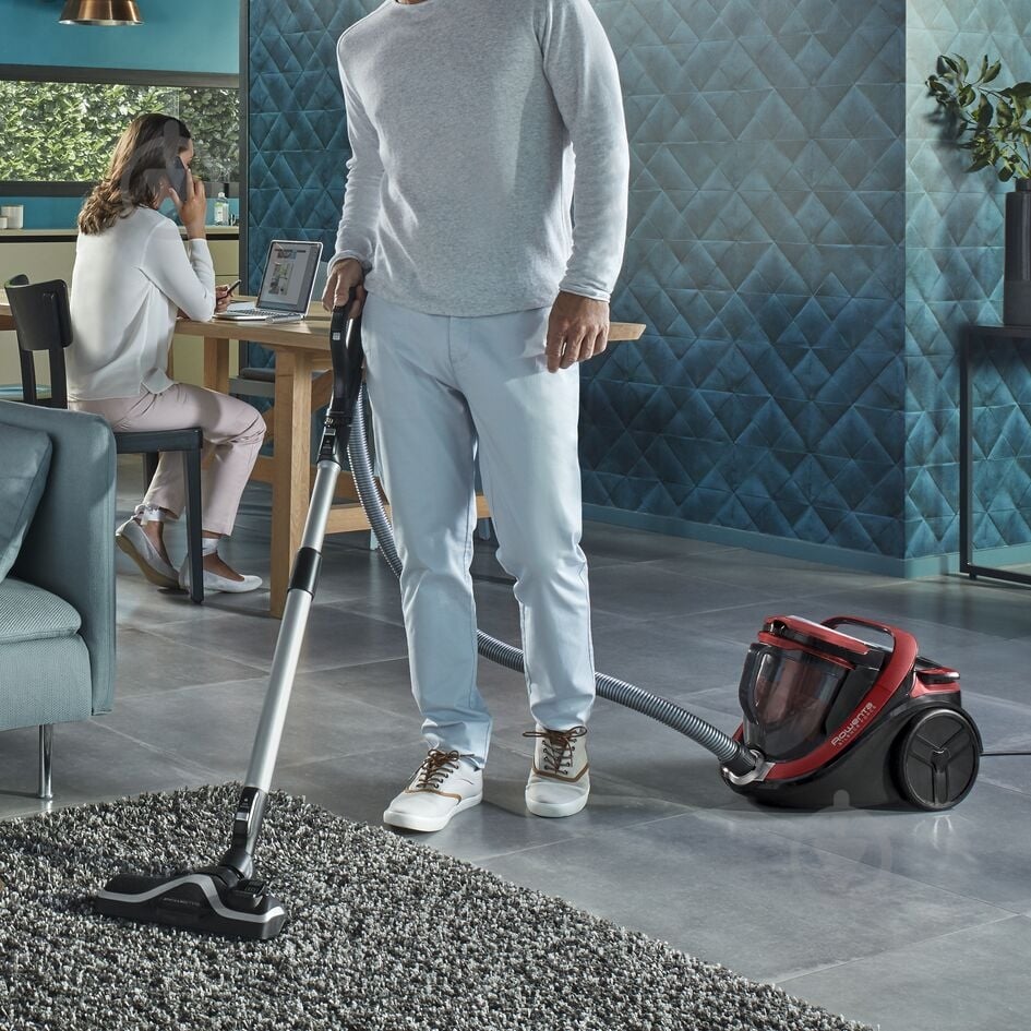 Пилосос Rowenta Silence Force Cyclonic Parquet RO7649EA red/black - фото 8