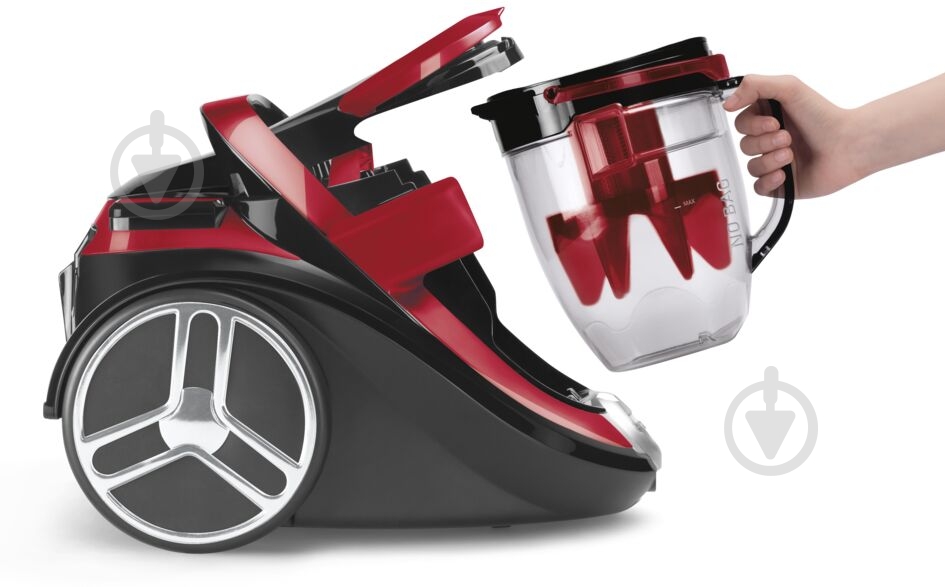 Пилосос Rowenta Silence Force Cyclonic Parquet RO7649EA red/black - фото 5