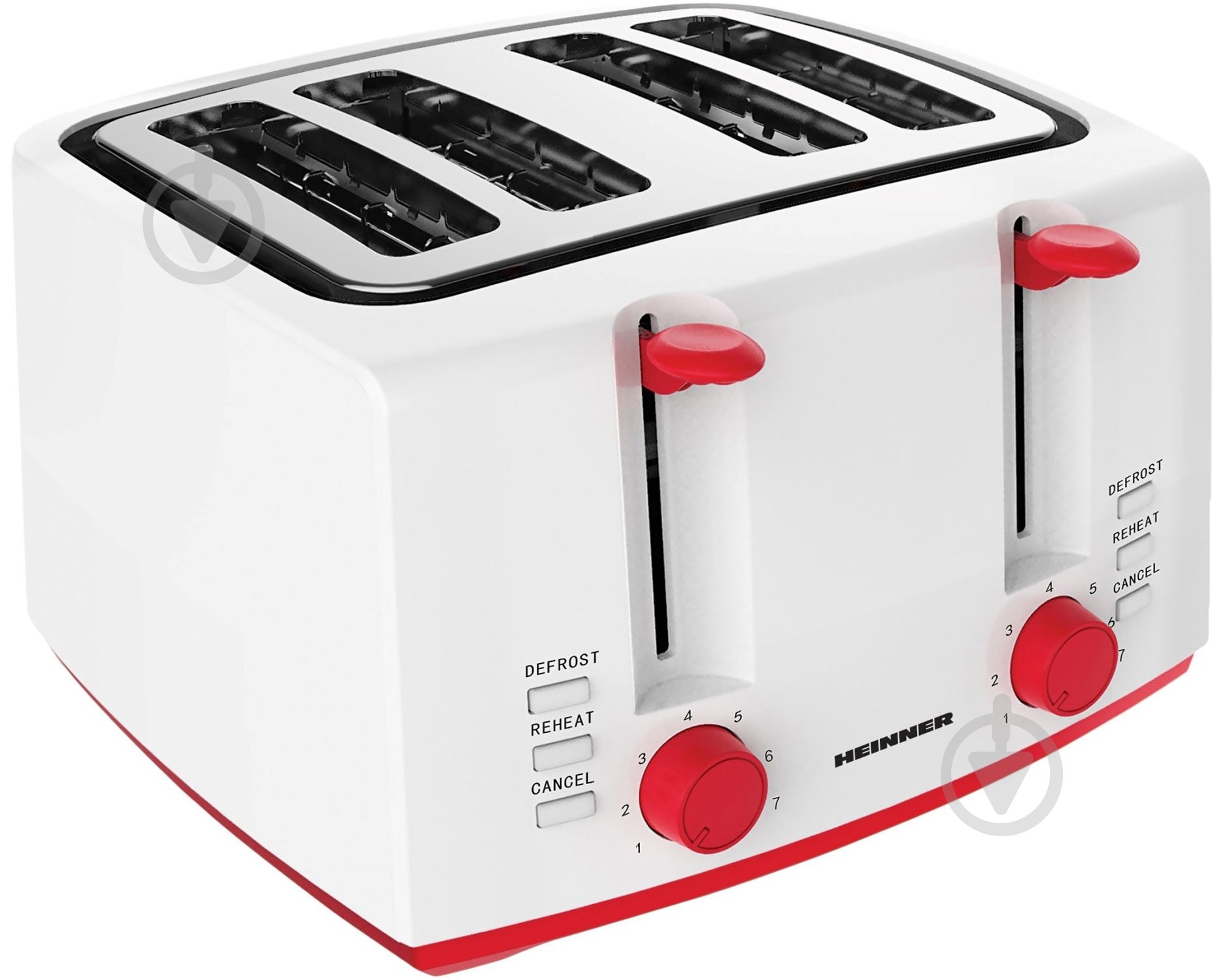 Тостер Heinner HTP-1300WHR - фото 1 Тостер Heinner HTP-1300WHR - фото 1