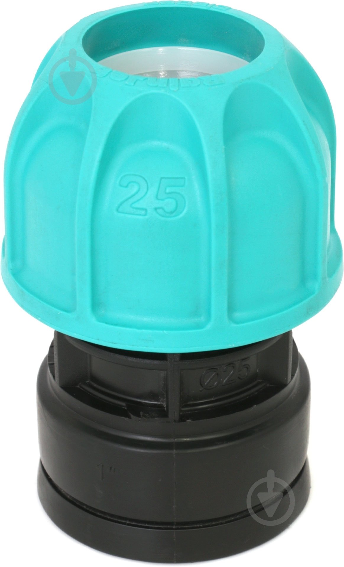 Соединитель Claber 3/4 с резьбой 1" - фото 1