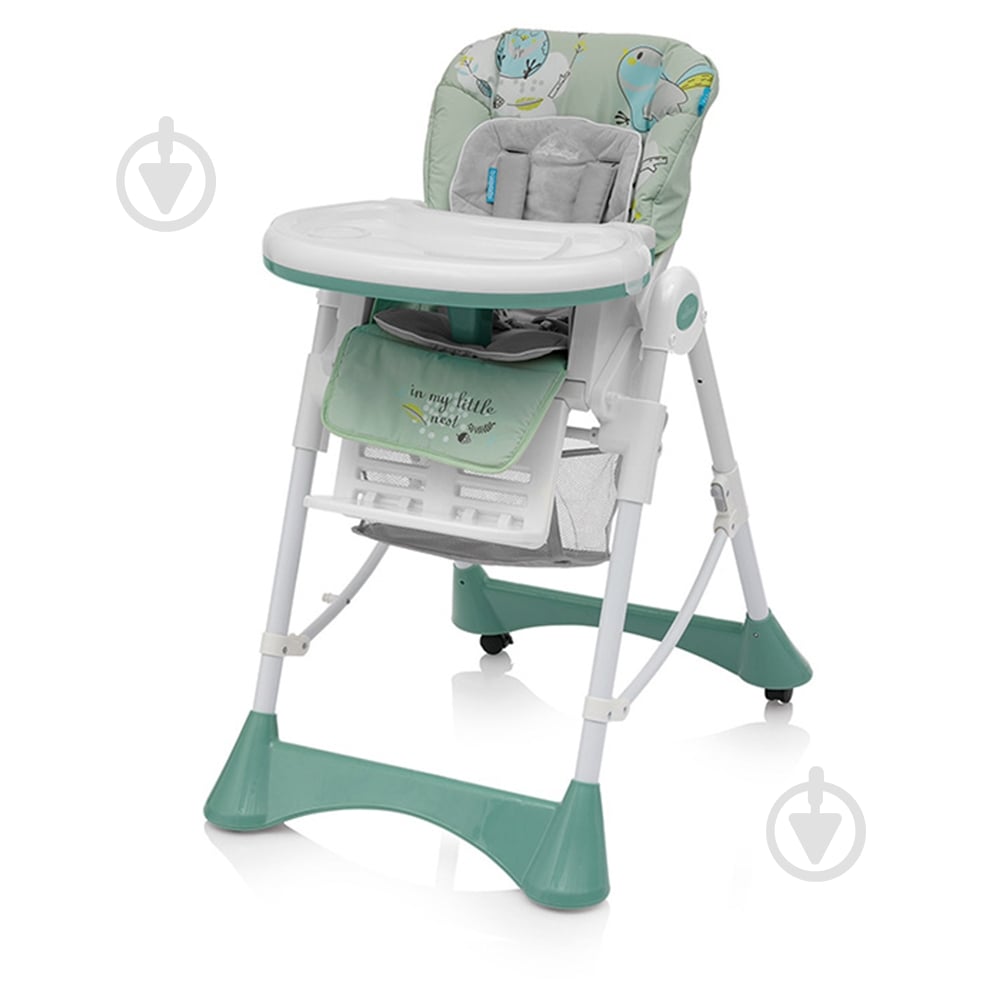 Стульчик для кормления Baby Design Pepe New 04 Green 292026 - фото 1