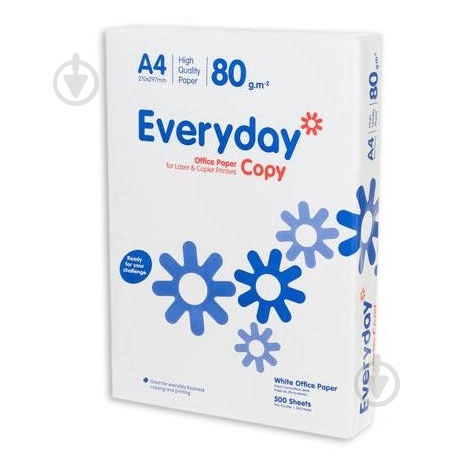 Бумага офисная Everyday Copy A4 80 г/м белый 500 листов - фото 1