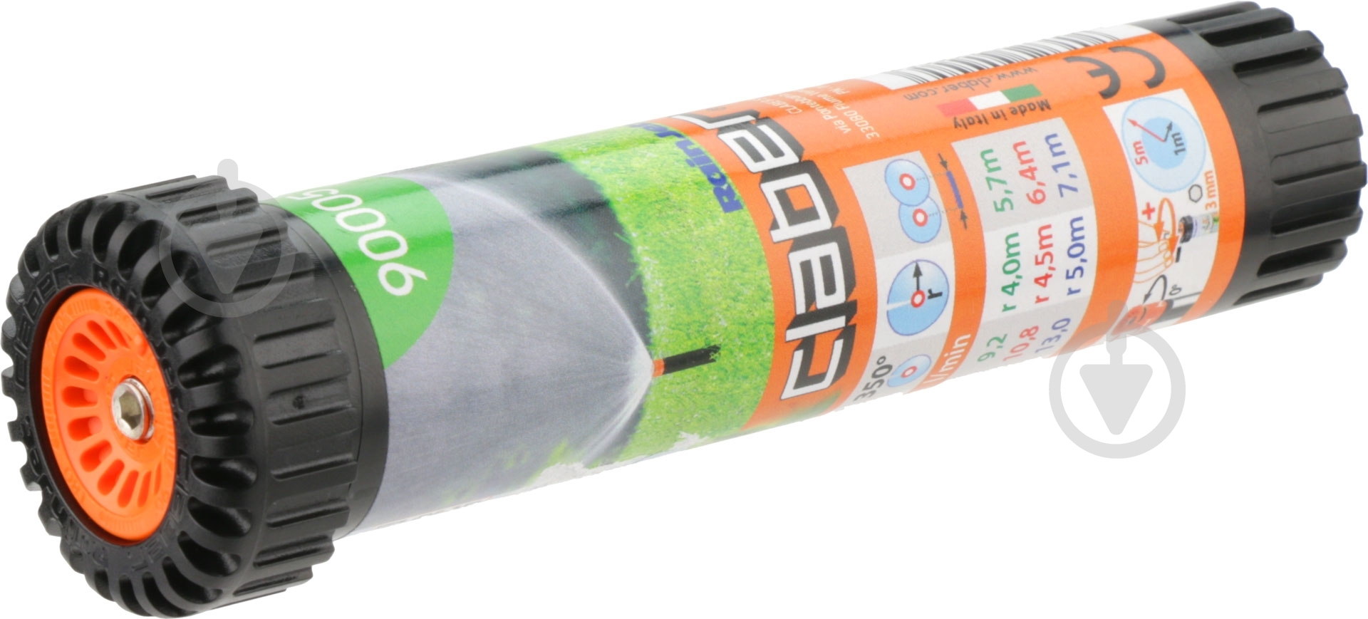 Насадка Claber спринклер для шланга 3" - фото 2 Насадка Claber спринклер для шланга 3" - фото 2