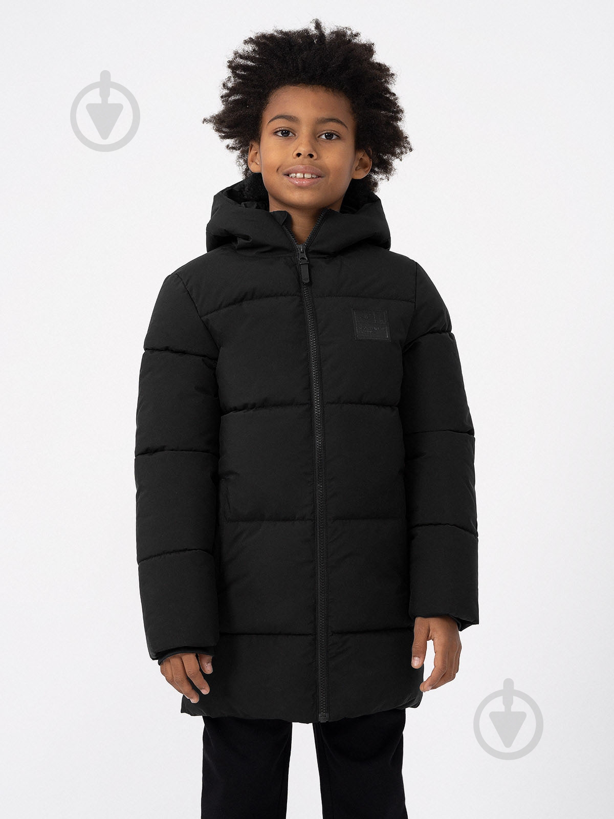 Куртка для мальчиков 4F DOWN JACKET M275 4FJAW23TDJAM275-21S черная - фото 2