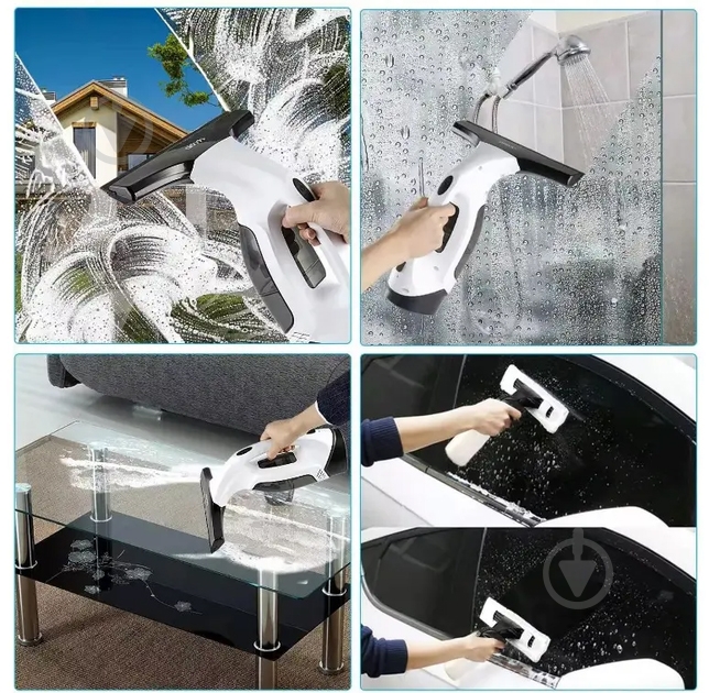 Пылесос оконный Inspire KX-001-White - фото 4 Пылесос оконный Inspire KX-001-White - фото 4