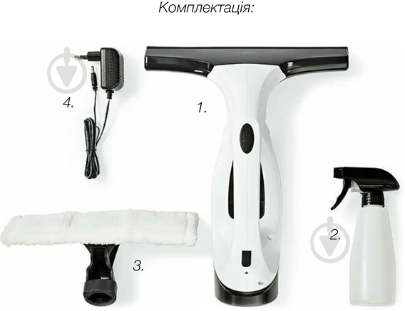 Пылесос оконный Inspire KX-001-White - фото 7 Пылесос оконный Inspire KX-001-White - фото 7