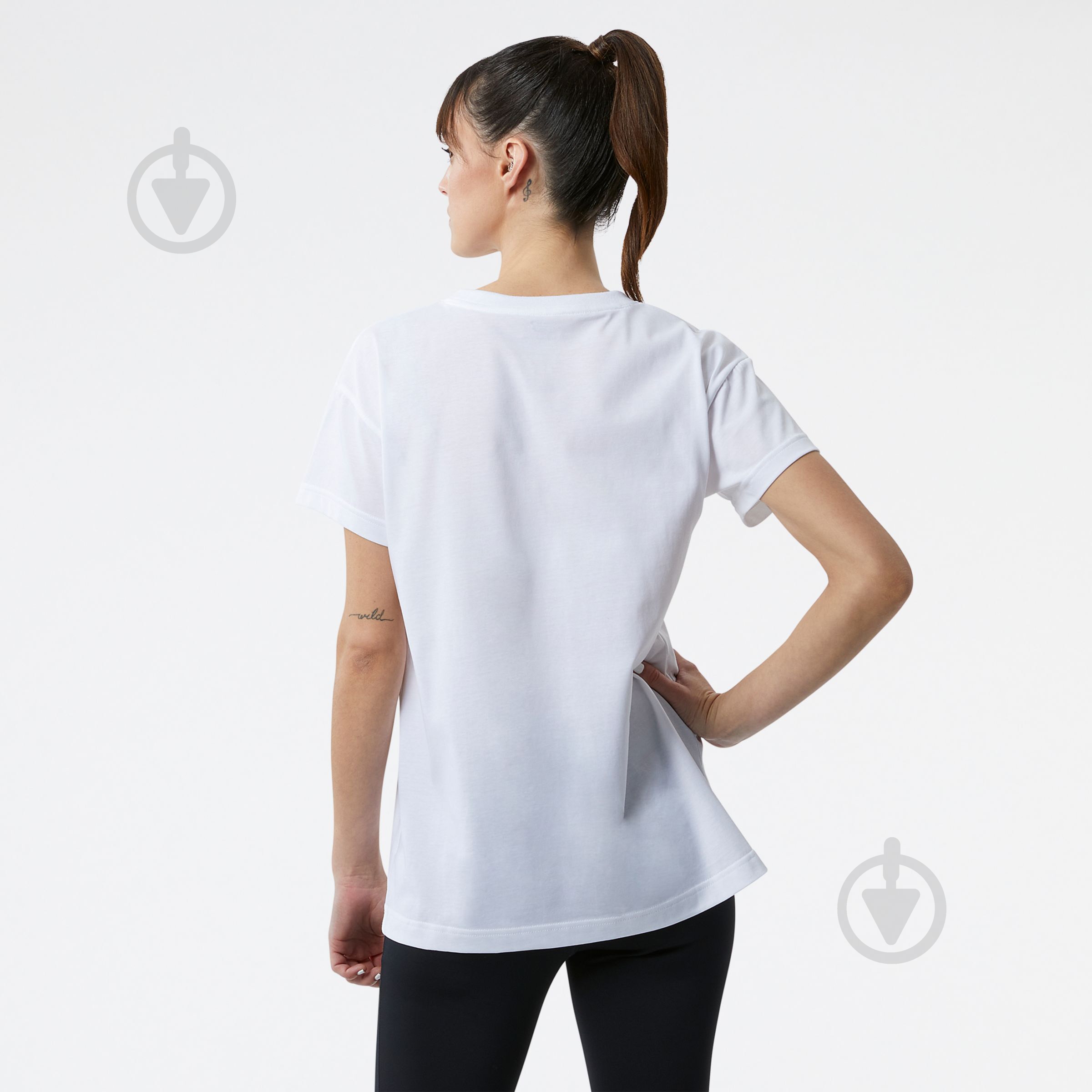 Футболка New Balance WT11190WT р.XS білий - фото 5 Футболка New Balance WT11190WT р.XS білий - фото 5