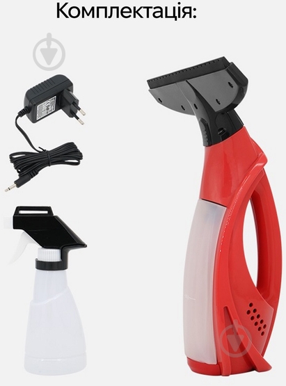 Пылесос оконный Inspire KX-002-RED - фото 7