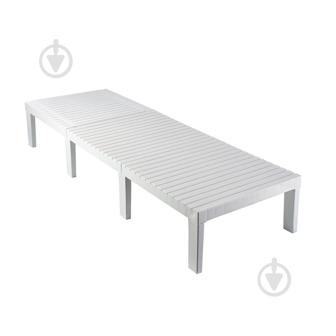 УЦЕНКА! Лежак ProGarden HAITI 195х65х32 белый для сада 65x195 см (УЦ №2465) - фото 2 УЦЕНКА! Лежак ProGarden HAITI 195х65х32 белый для сада 65x195 см (УЦ №2465) - фото 2