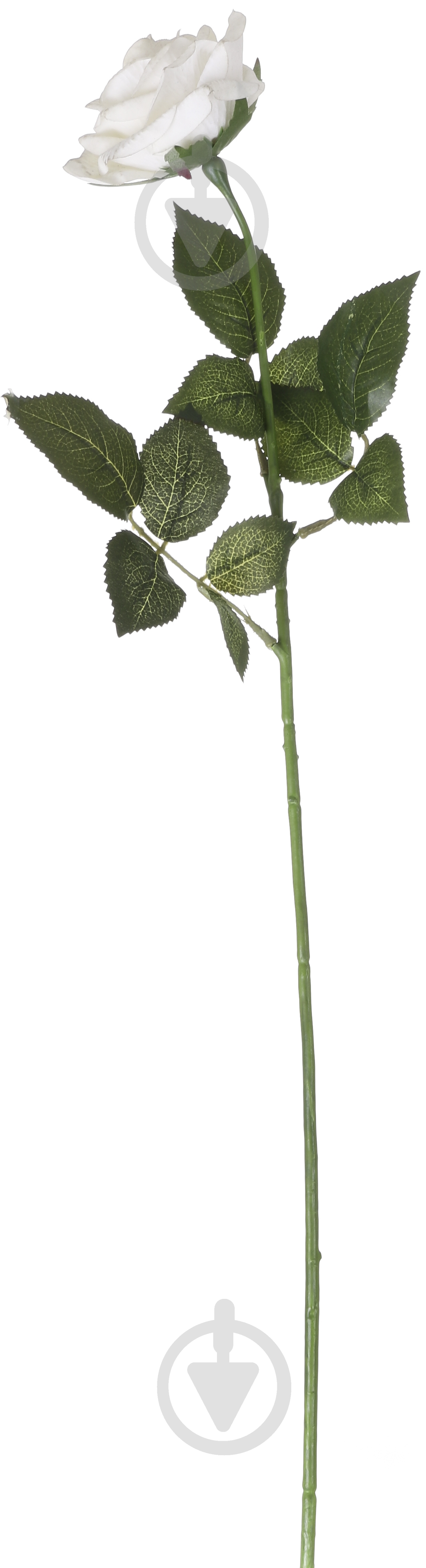 Растение искусственное Роза белая 64 см Девилон - фото 1