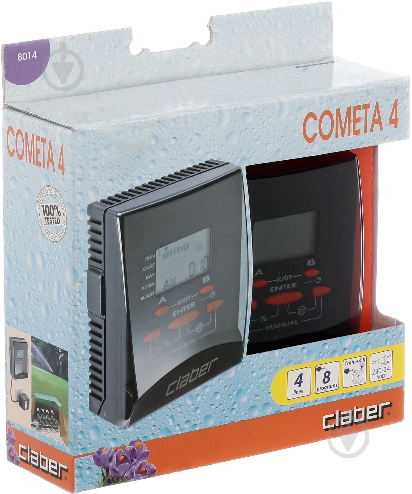 Таймер для полива Claber cometa 4 - фото 6