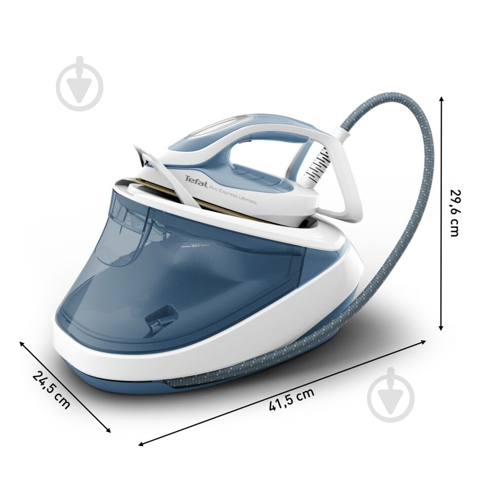 Утюг с парогенератором Tefal PRO EXPRESS ULTIMATE II GV9710E0 - фото 9