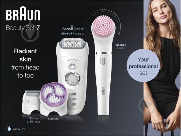 Эпилятор Braun Silk epil 7 SES 7/885 BS - фото 10 Эпилятор Braun Silk epil 7 SES 7/885 BS - фото 10