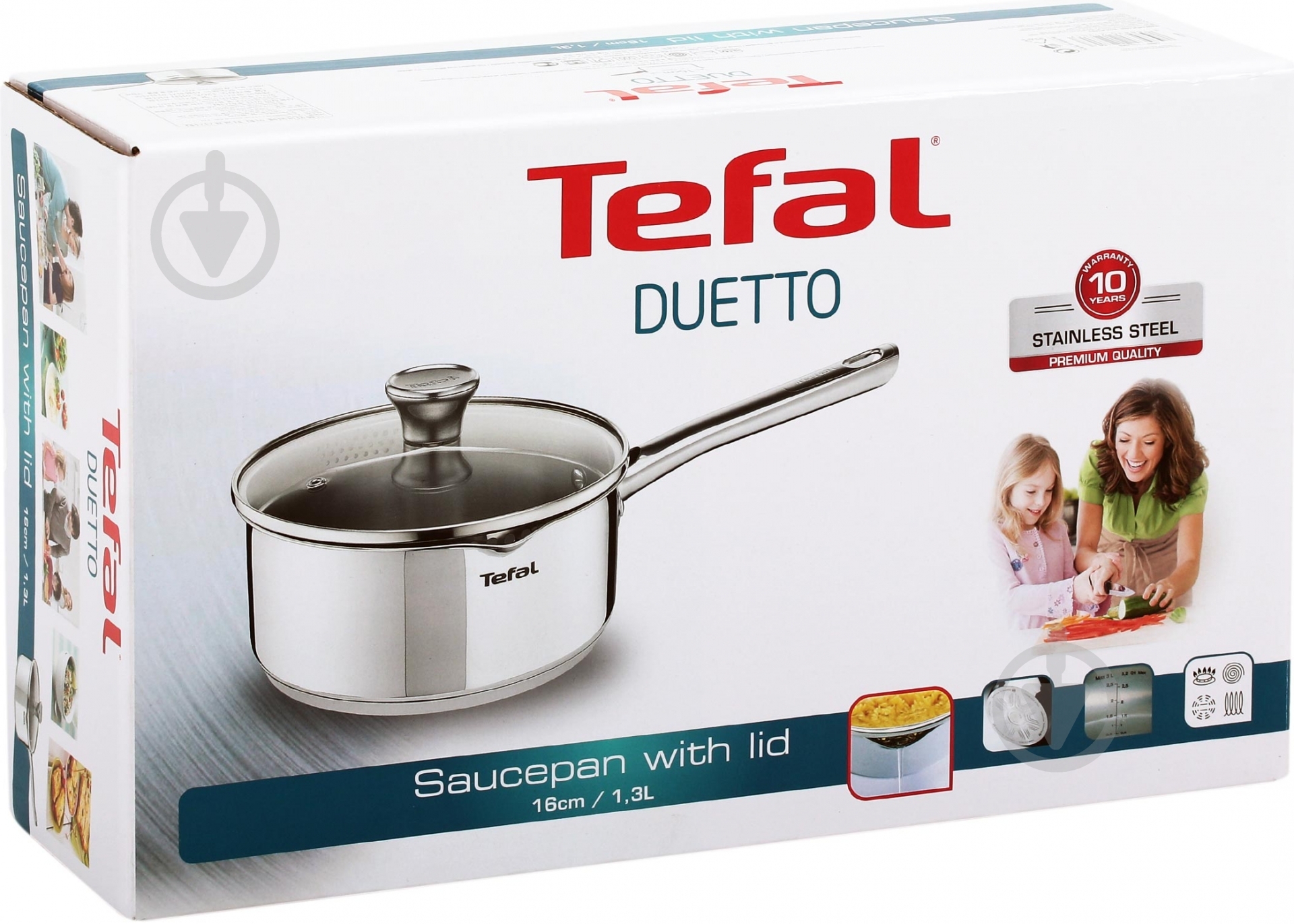 Ковш Tefal Duetto 16 см 1,2 л - фото 3 Ковш Tefal Duetto 16 см 1,2 л - фото 3