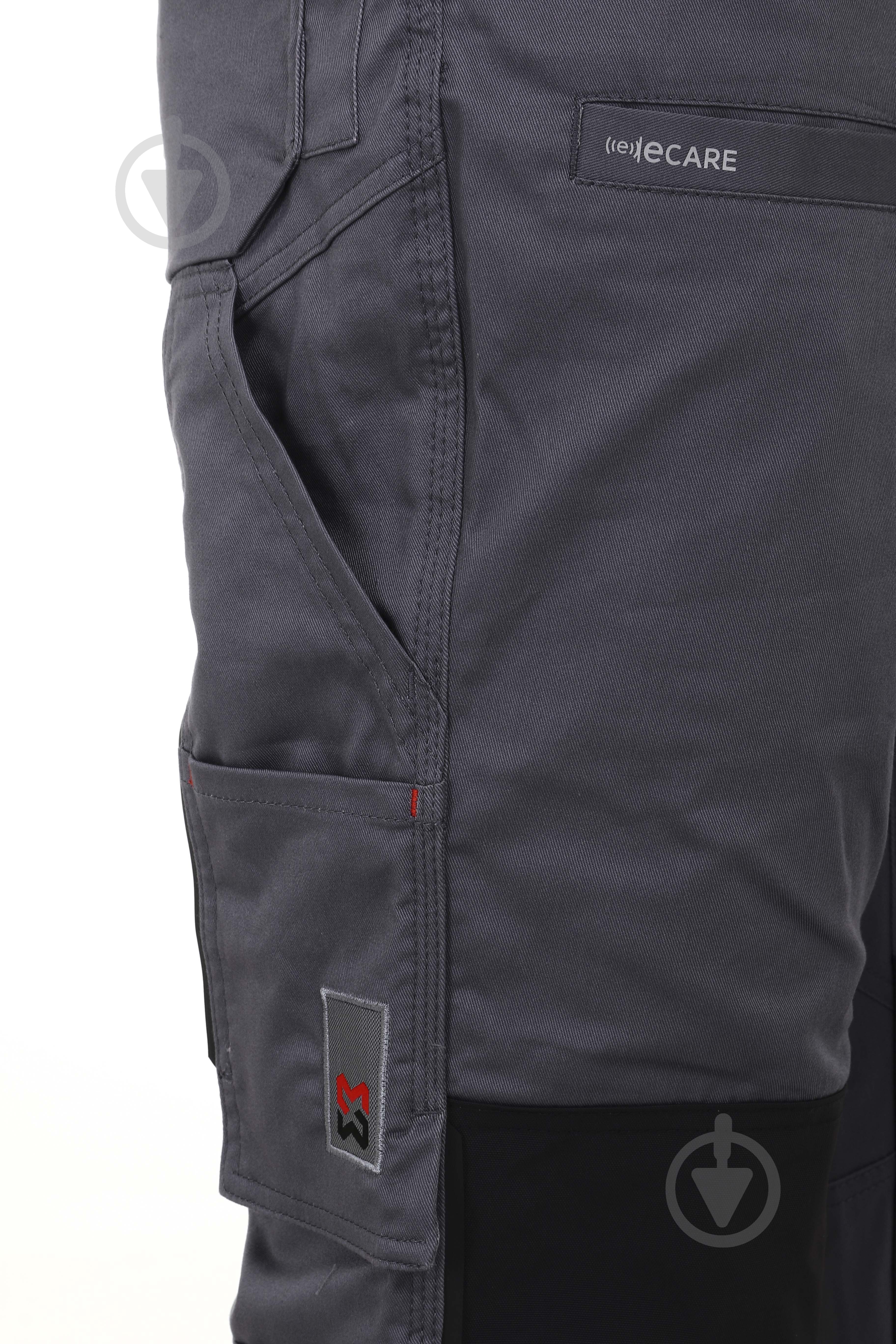 Полукомбинезон рабочий WURTH Modyf Stretch X р. 3XL M404185439 серый - фото 7 Полукомбинезон рабочий WURTH Modyf Stretch X р. 3XL M404185439 серый - фото 7