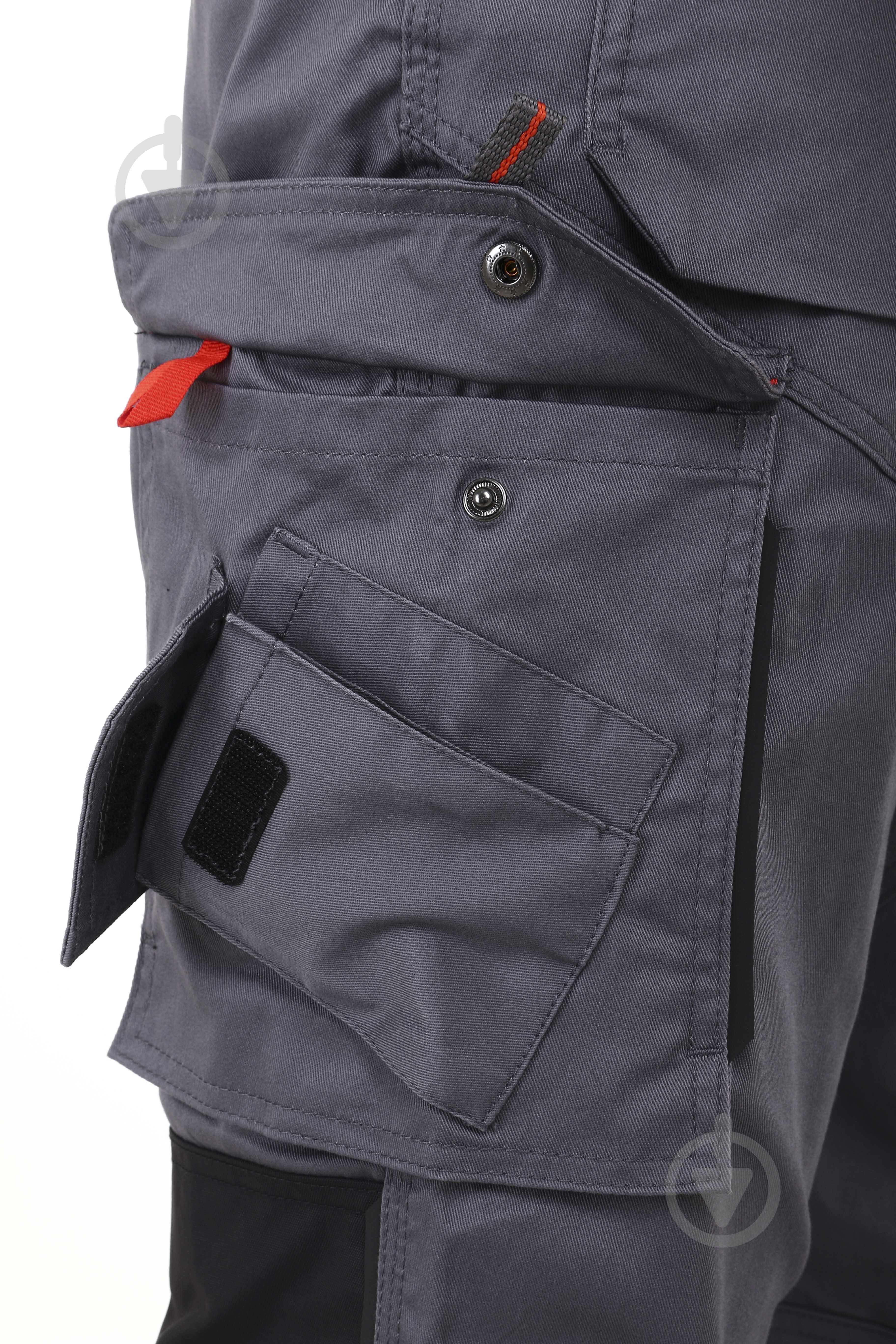 Полукомбинезон рабочий WURTH Modyf Stretch X р. 3XL M404185439 серый - фото 9 Полукомбинезон рабочий WURTH Modyf Stretch X р. 3XL M404185439 серый - фото 9