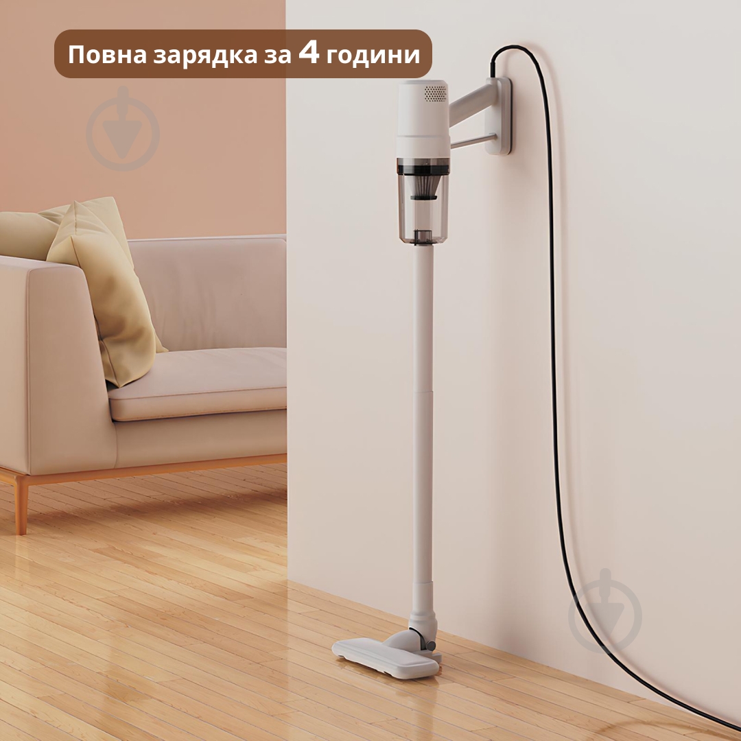Пилосос Xiaomi Lydsto V1 white - фото 6