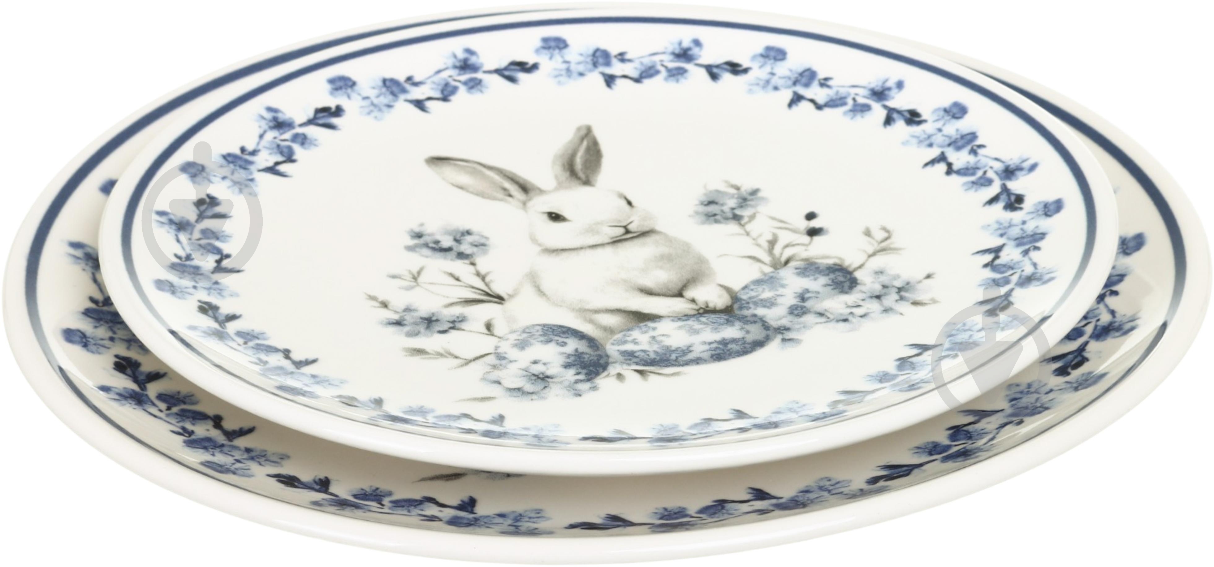 Тарілка десертна Lefard Blue Rabbit 21 см 769-099 - фото 2 Тарілка десертна Lefard Blue Rabbit 21 см 769-099 - фото 2