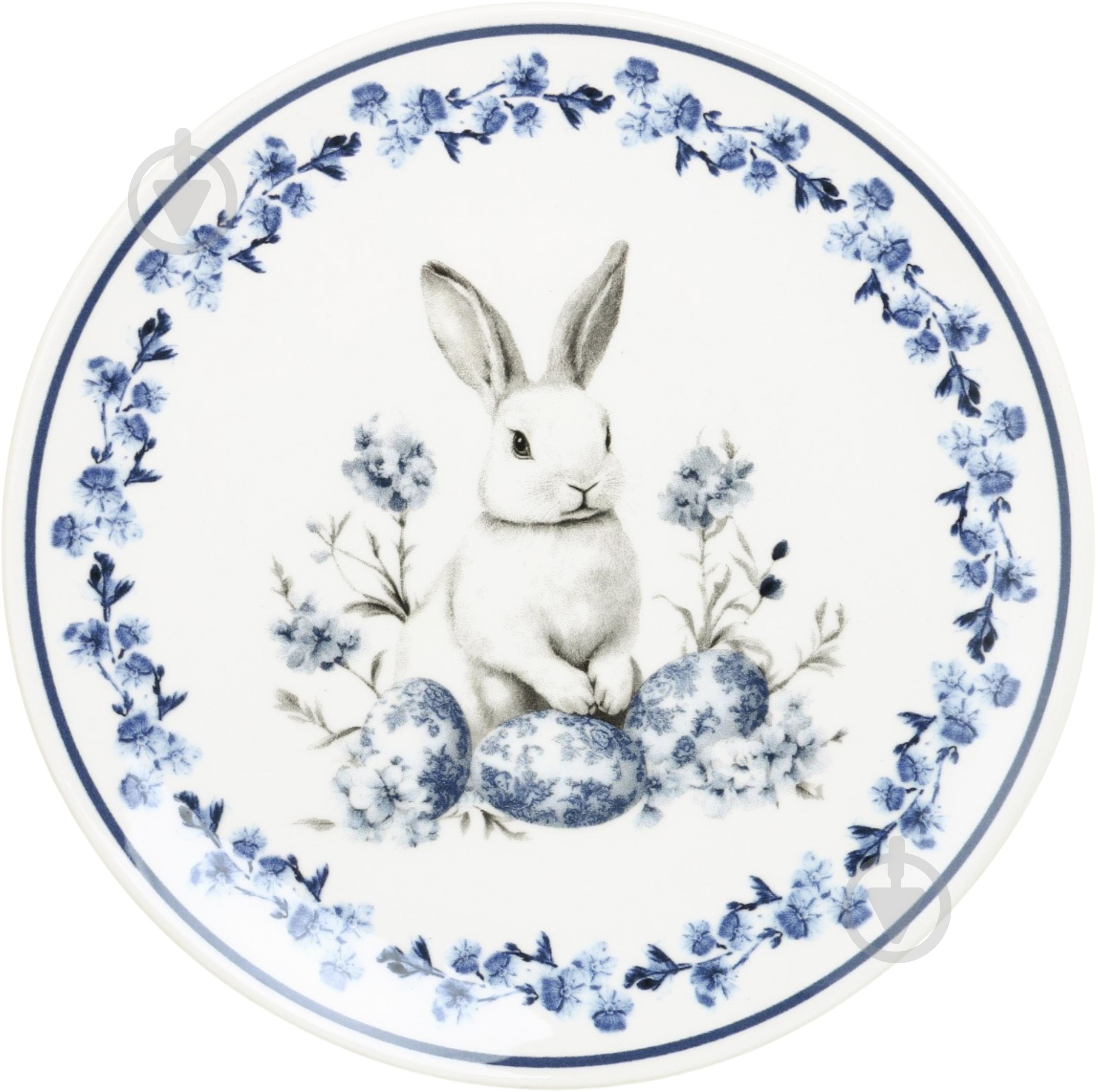 Тарілка десертна Lefard Blue Rabbit 21 см 769-099 - фото 1 Тарілка десертна Lefard Blue Rabbit 21 см 769-099 - фото 1