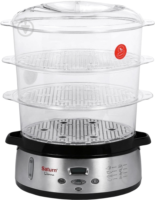 Пароварка Saturn ST-EC1183 - фото 1 Пароварка Saturn ST-EC1183 - фото 1