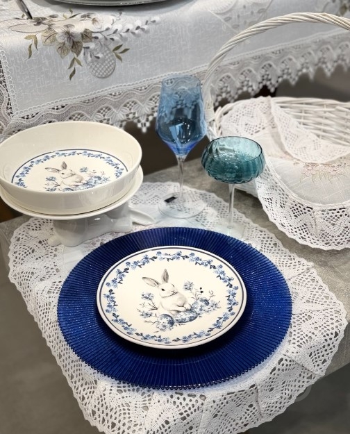 Блюдо сервировочное Lefard Blue Rabbit 23 см 769-101 - фото 3
