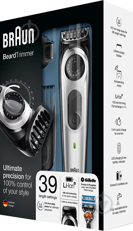 Тример Braun BT 5065 + Gillette Fusion ProGlide - фото 5