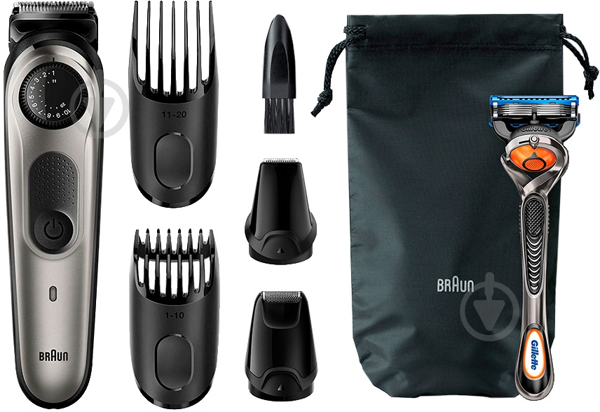 Тример Braun BT 7020 + Gillette Fusion ProGlide - фото 1 Тример Braun BT 7020 + Gillette Fusion ProGlide - фото 1