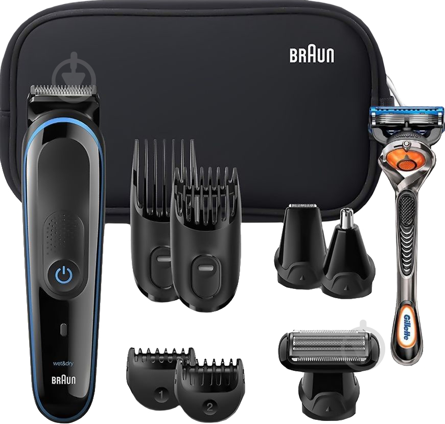 Триммер Braun MGK 3980 + Gillette Fusion ProGlide - фото 1