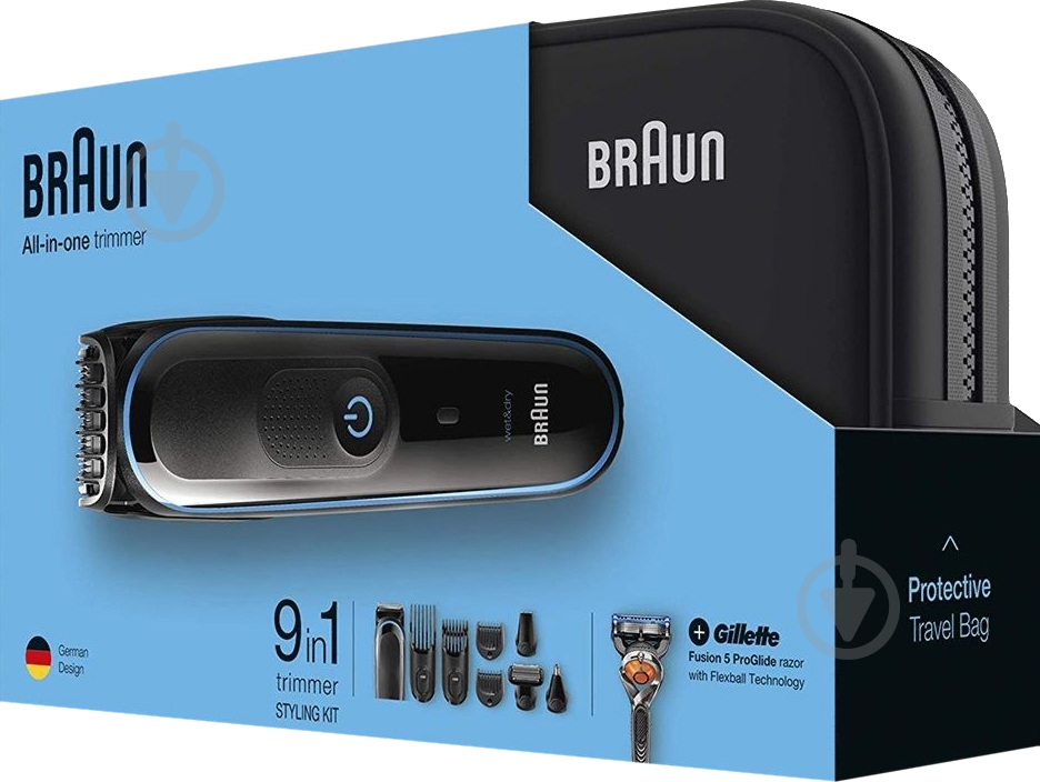 Триммер Braun MGK 3980 + Gillette Fusion ProGlide - фото 4