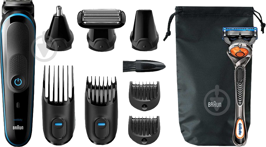 Триммер Braun MGK 5080 + Gillette Fusion ProGlide - фото 1 Триммер Braun MGK 5080 + Gillette Fusion ProGlide - фото 1
