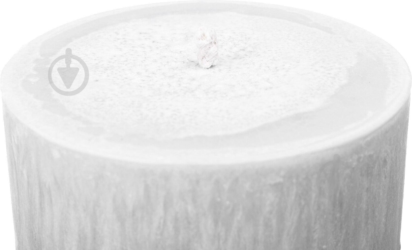 Свічка Циліндр пальмова біла 10х10 см ТМ FAYNE - фото 3