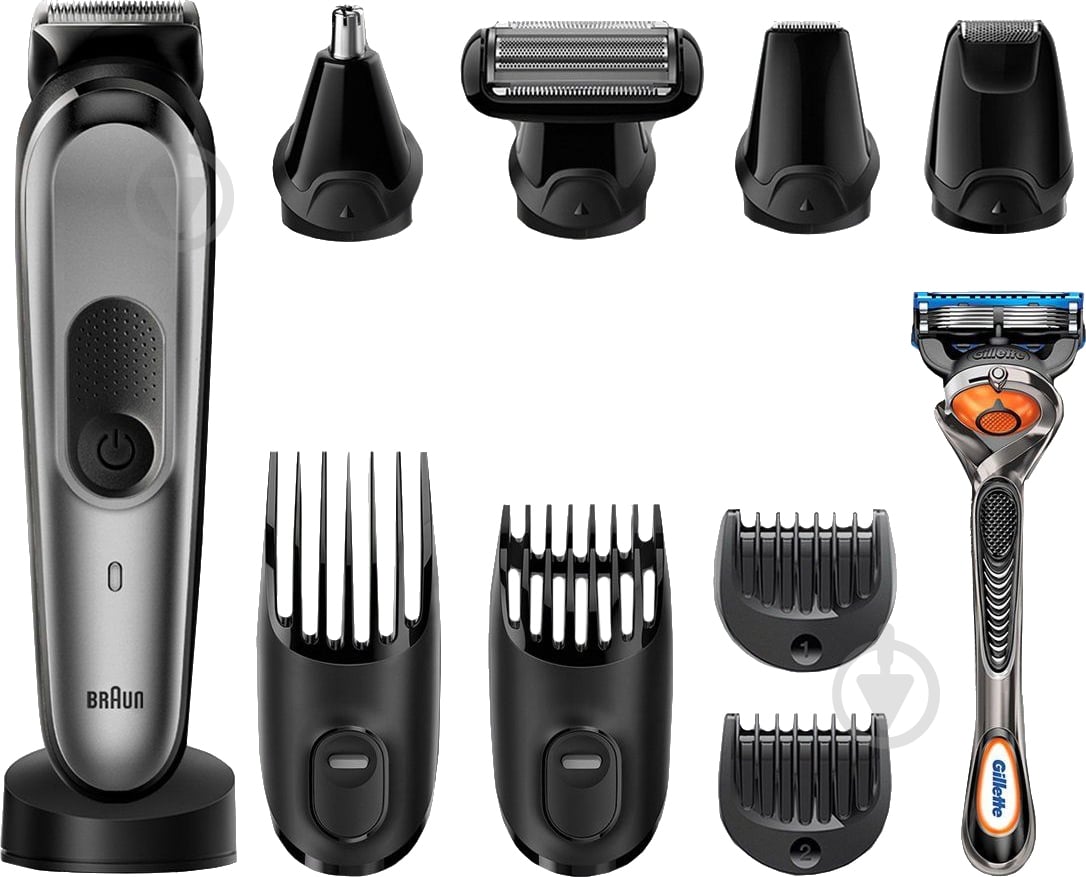 Триммер Braun MGK 7021 + Gillette Fusion ProGlide - фото 1