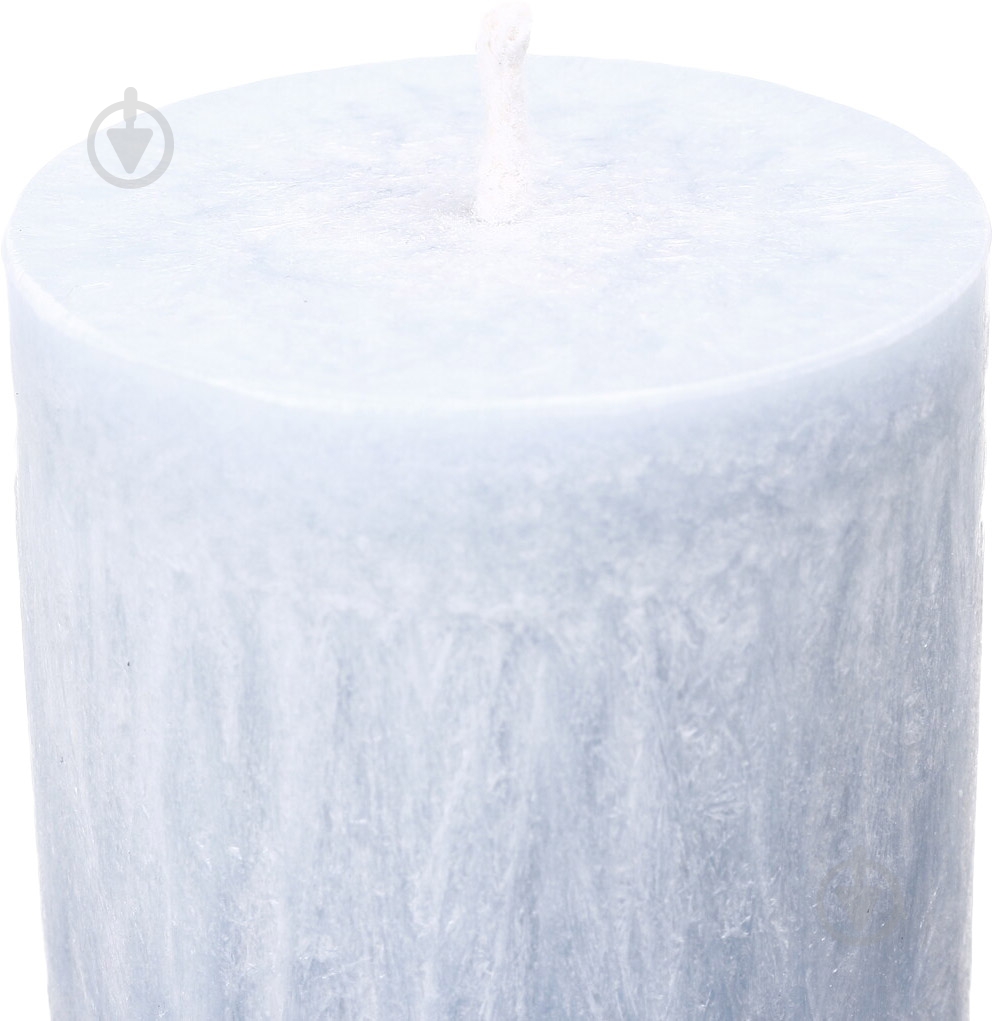 Свічка Циліндр пальмова блакитна 6х26 см ТМ FAYNE - фото 3