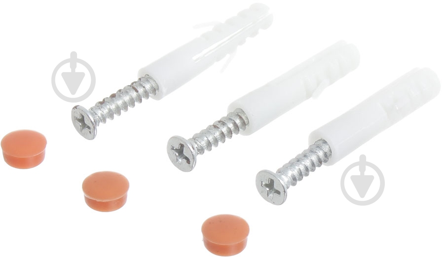 Вешалка для одежды настенная с 6 крючками 680х70х15 мм бронза/орех 027-6H - фото 4