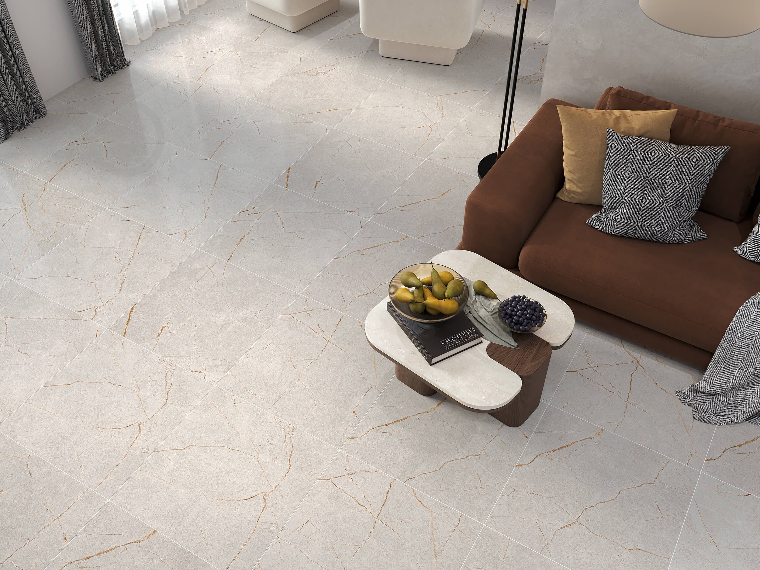 Плитка Golden Tile Barcelona grey BL2580 60x60 см - фото 2