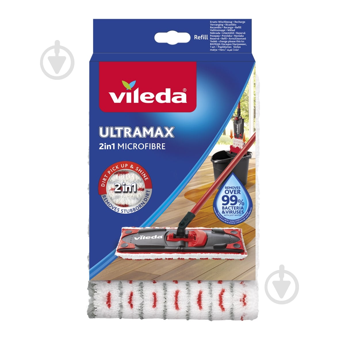 Сменная насадка к швабре Vileda UltraMax 36 см - фото 1