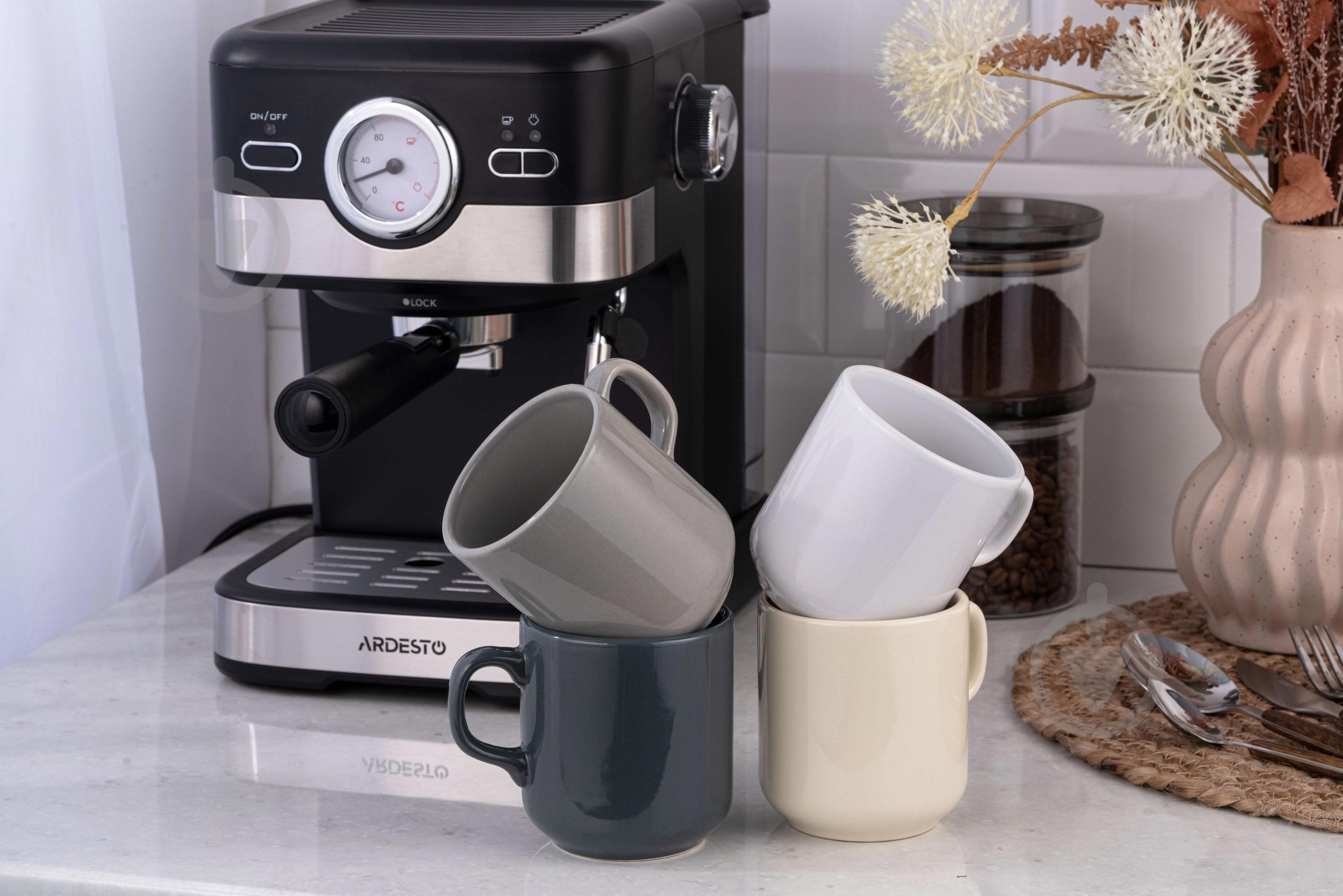 Чашка Ardesto Carlo 300 мл серая AR3047GR - фото 2