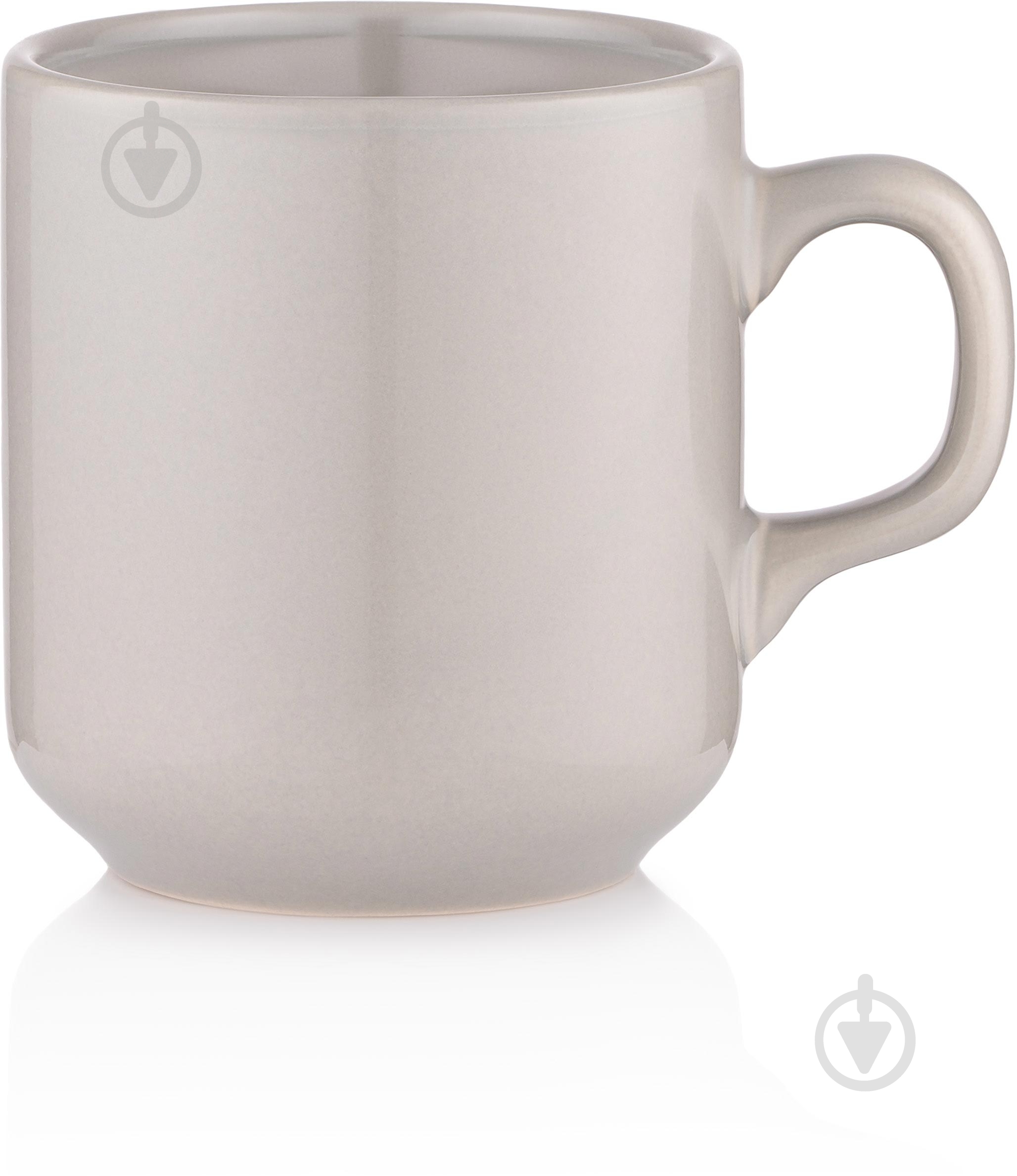 Чашка Ardesto Carlo 300 мл серая AR3047GR - фото 6