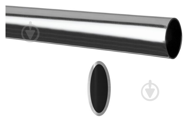 Труба мебельная Element System 1000x25x0,8 мм до 30 кг хром - фото 1 Труба мебельная Element System 1000x25x0,8 мм до 30 кг хром - фото 1