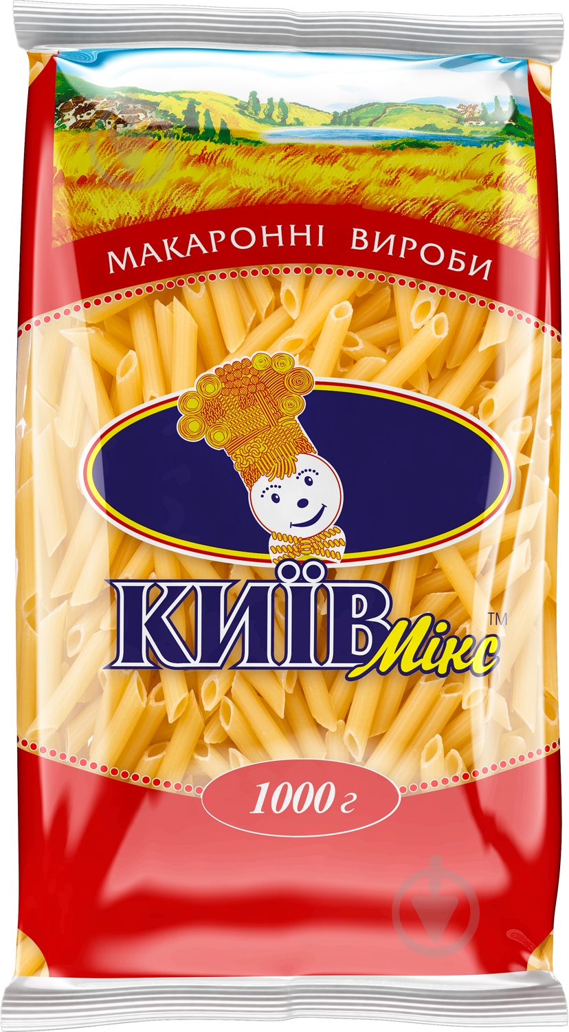 Макароны ТМ Київ Мікс Трубочка 1кг (4820044840914) - фото 1