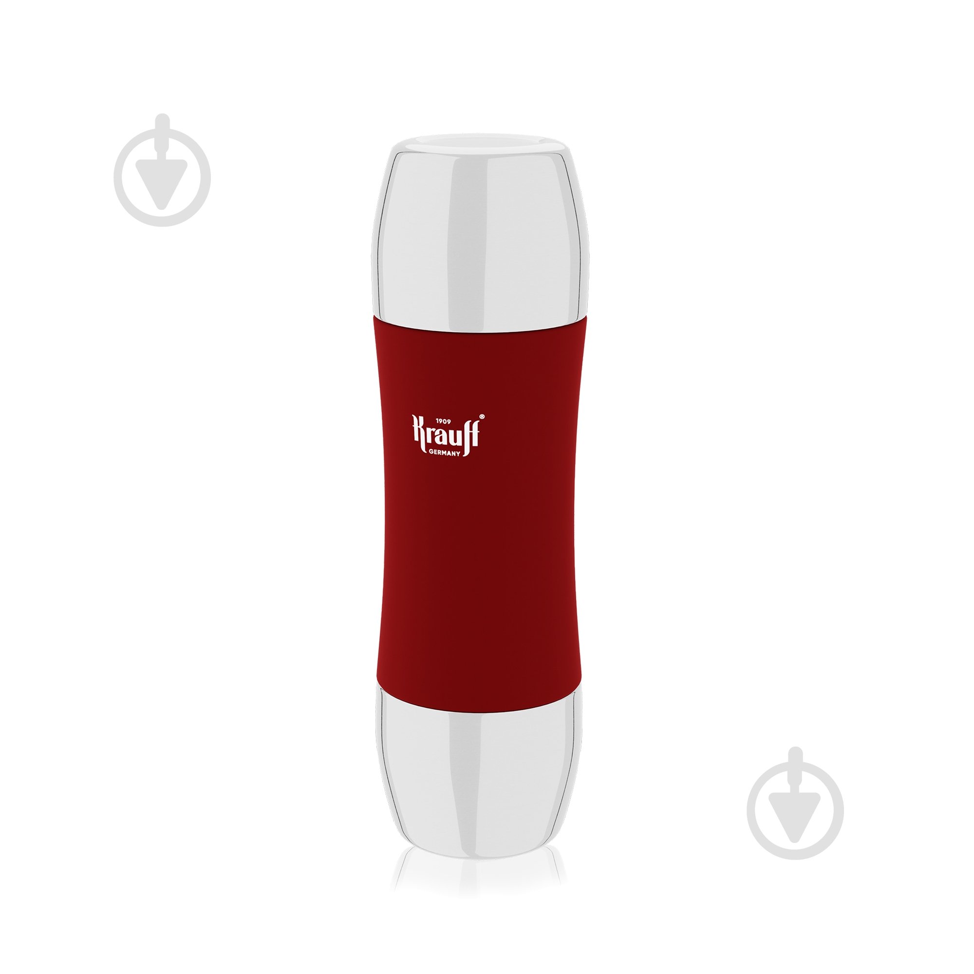 Термос Krauff 0,5 л красный 26-178-021 - фото 1