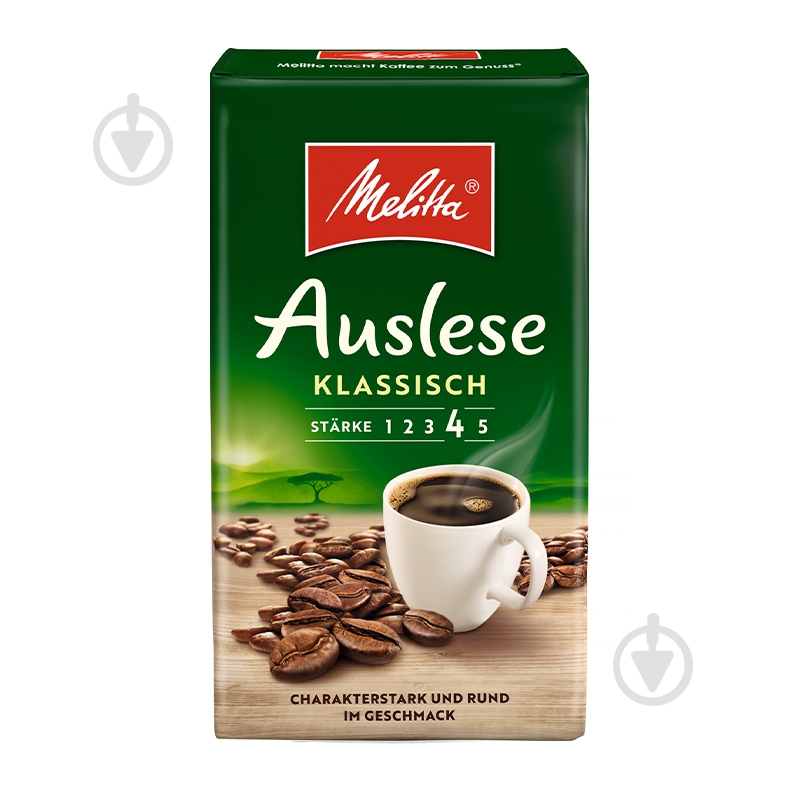 Кофе молотый Melitta Auslese Klassisch 500 г - фото 1 Кофе молотый Melitta Auslese Klassisch 500 г - фото 1
