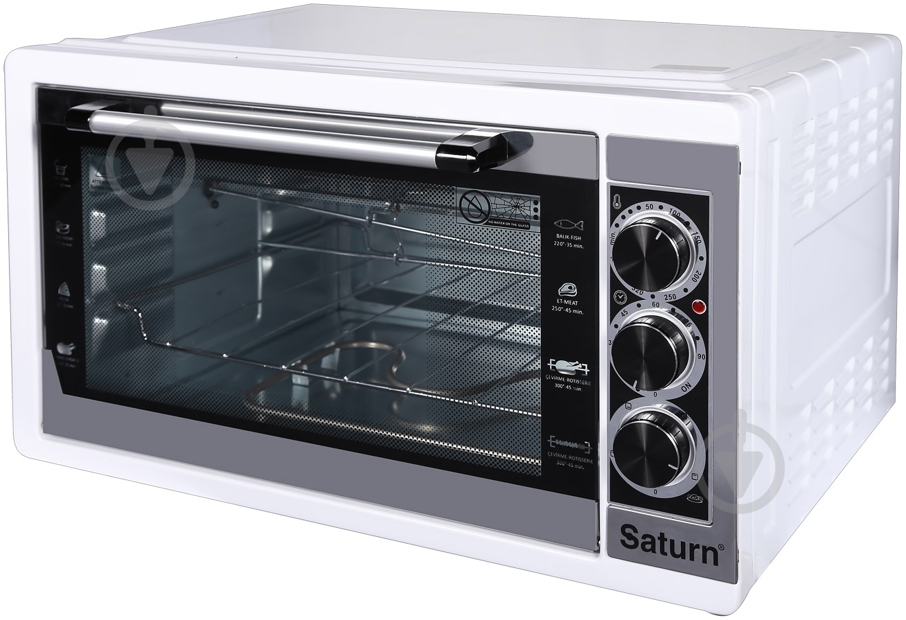 Электрическая печь Saturn ST-EC10708 White - фото 2
