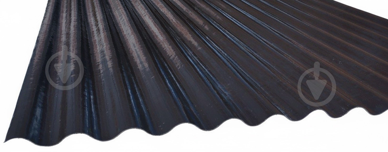 Шифер Волнопласт усиленый 2,1x1,18м x 1мм волна темно-коричневый - фото 1 Шифер Волнопласт усиленый 2,1x1,18м x 1мм волна темно-коричневый - фото 1