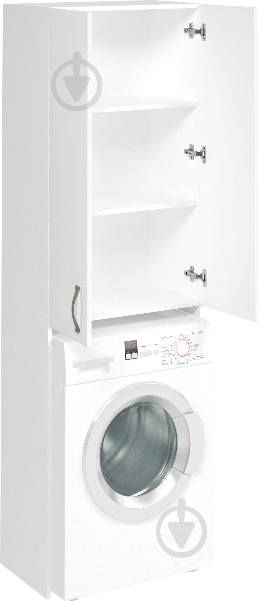 УЦЕНКА! Тумба напольная Грейд под стиральную машину (корпус ДСП ALBA/фасад МДФ белый) (УЦ №2541) - фото 3 УЦЕНКА! Тумба напольная Грейд под стиральную машину (корпус ДСП ALBA/фасад МДФ белый) (УЦ №2541) - фото 3