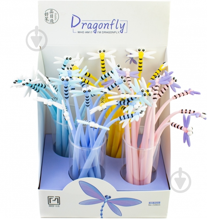 Гибкая ручка Maxi Small Dragonfly 4 дизайна - фото 1